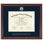 CNU Diploma Frame - Silver Medallion Shot #1
