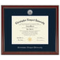 CNU Diploma Frame - Silver Medallion Shot #1