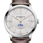 CNU Men's Baume et Mercier 40mm Classima Quartz Watch with Silver Dial & Dark Brown Leather Strap Shot #1