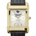 CNU Men's Gold Watch with 2-Tone Dial & Leather Strap at M.LaHart & Co.