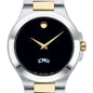 CNU Men's Movado Collection Two-Tone Watch with Black Dial Shot #1