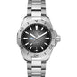CNU Men's TAG Heuer Steel Automatic Aquaracer with Black Dial Shot #2