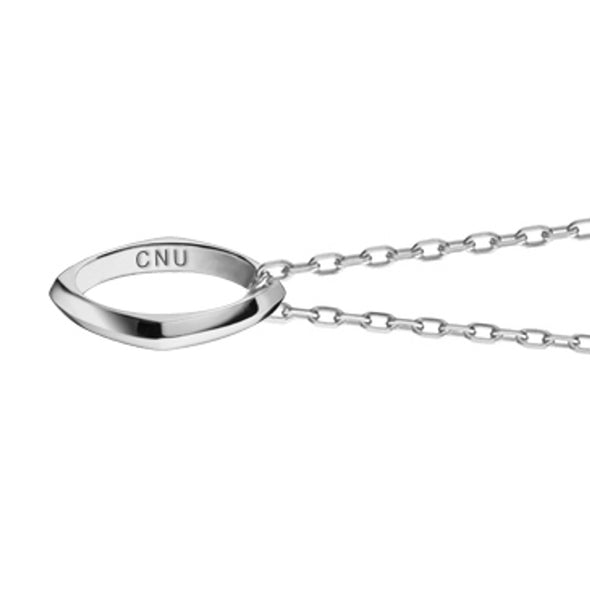 CNU Monica Rich Kosann Poesy Ring Necklace in Silver Shot #3