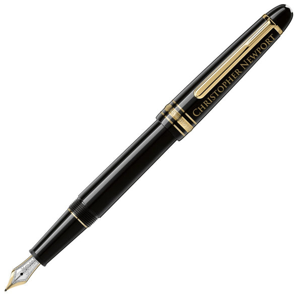 CNU Montblanc Meisterstück Classique Fountain Pen in Gold Shot #1