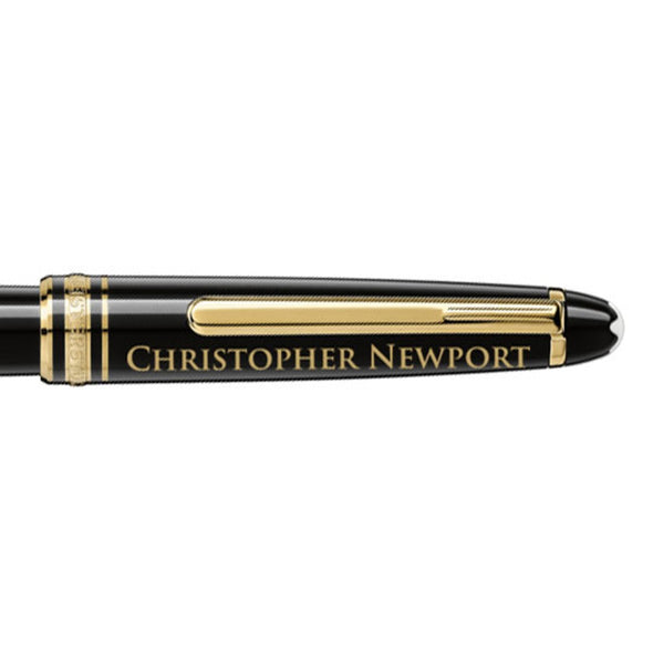 CNU Montblanc Meisterstück Classique Rollerball Pen in Gold Shot #2