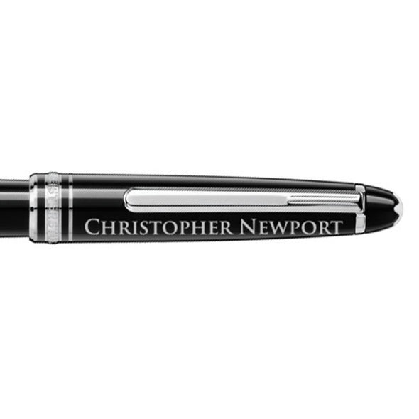 CNU Montblanc Meisterstück Classique Rollerball Pen in Platinum Shot #2
