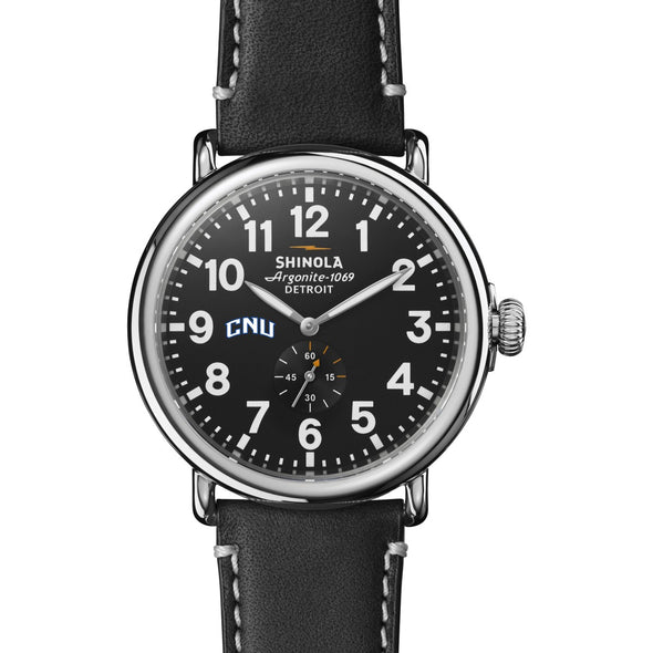 CNU Shinola Watch, The Runwell 47 mm Black Dial Shot #2
