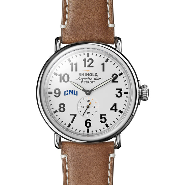 CNU Shinola Watch, The Runwell 47mm White Dial Shot #2