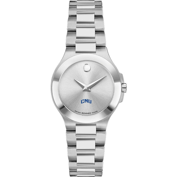 CNU Women&#39;s Movado Collection Stainless Steel Watch with Silver Dial Shot #2