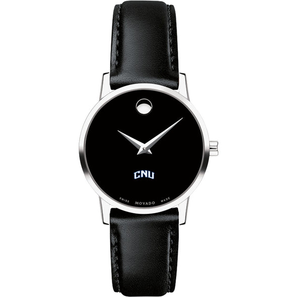 CNU Women&#39;s Movado Museum with Leather Strap Shot #2