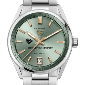 CNU Women's TAG Heuer Steel Carrera Automatic with Green Dial Shot #1