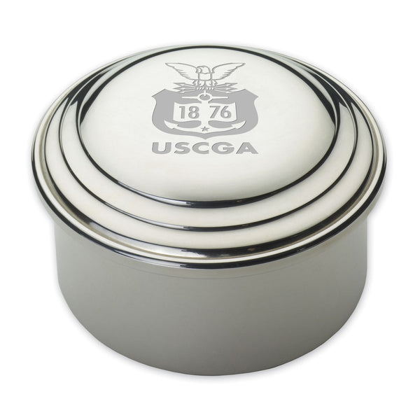 Coast Guard Academy Pewter Keepsake Box Shot #1