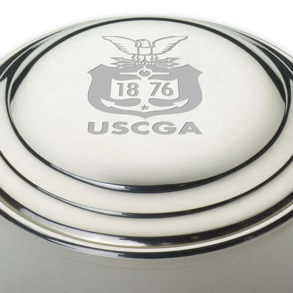 Coast Guard Academy Pewter Keepsake Box Shot #2