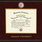 Colgate Excelsior Diploma Frame Shot #2
