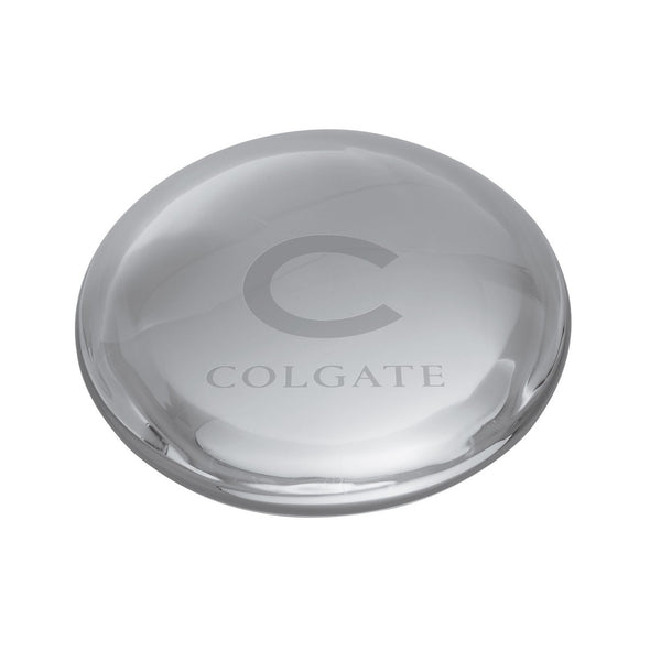 Colgate Glass Dome Paperweight by Simon Pearce Shot #1