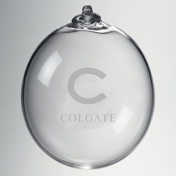 Colgate Glass Ornament by Simon Pearce Shot #2