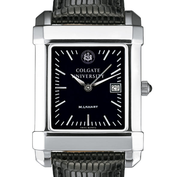 Colgate Men's Black Quad with Leather Shot #1