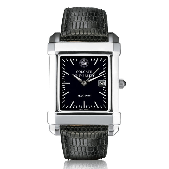 Colgate Men's Black Quad with Leather Shot #2