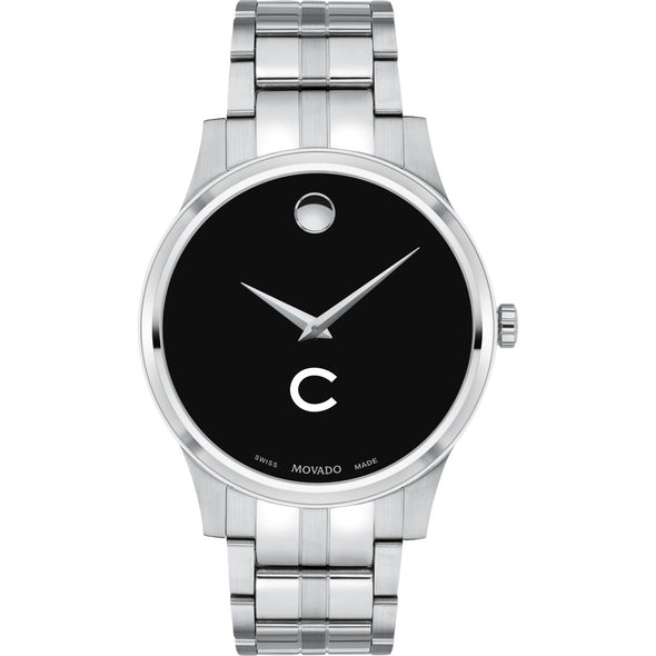 Colgate Men's Movado Collection Stainless Steel Watch with Black Dial Shot #2