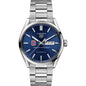 Colgate Men's TAG Heuer Carrera with Blue Dial & Day-Date Window Shot #2