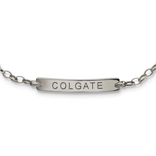 Colgate Monica Rich Kosann Petite Poesy Bracelet in Silver Shot #2