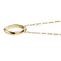 Colgate Monica Rich Kosann Poesy Ring Necklace in Gold Shot #3