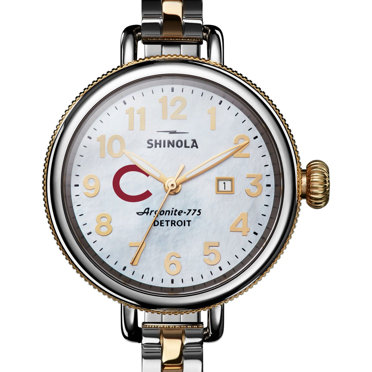 Colgate Watch Colgate Shinola Watch, The Birdy 34 mm MOP Dial | M.LaHart & Co.