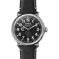 Colgate Shinola Watch, The Runwell 47 mm Black Dial Shot #2