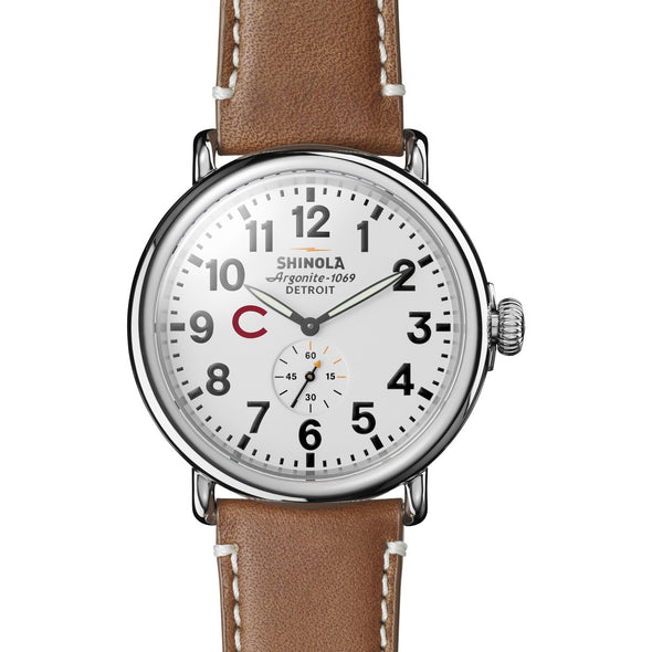 Colgate Shinola Watch, The Runwell 47 mm White Dial Shot #2