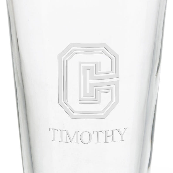 Colgate University 16 oz Pint Glass- Set of 2 Shot #3