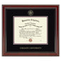 Colgate University Diploma Frame, the Fidelitas Shot #1