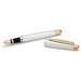 Colgate University Fountain Pen in Sterling Silver with Gold Trim