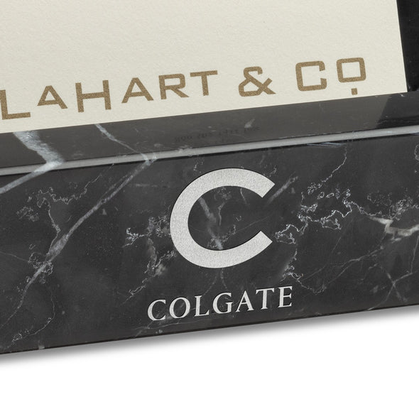 Colgate University Marble Business Card Holder Shot #2