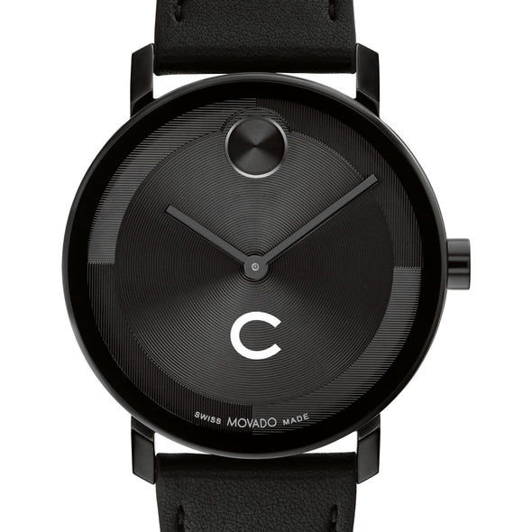Colgate University Men's Movado BOLD with Black Leather Strap Shot #1