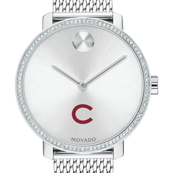 Colgate Women's Movado Bold with Crystal Bezel & Mesh Bracelet Shot #1