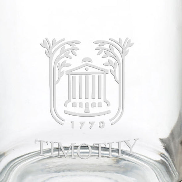 College of Charleston 13 oz Glass Coffee Mug Shot #3