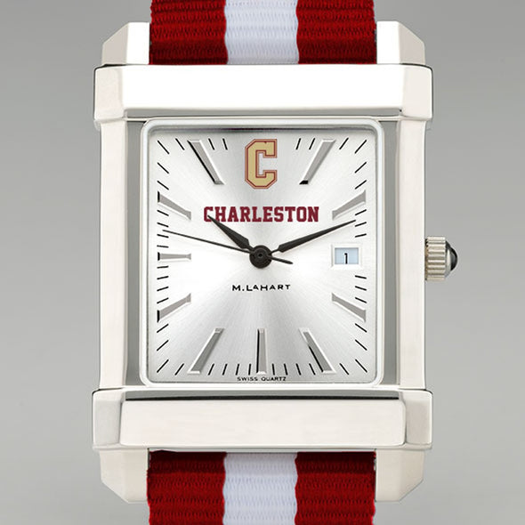 College of Charleston Collegiate Watch with RAF Nylon Strap for Men Shot #1