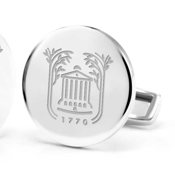 College of Charleston Cufflinks in Sterling Silver Shot #2