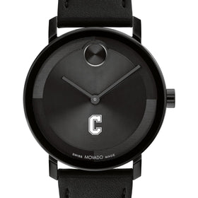 College of Charleston Men&#39;s Movado BOLD with Black Leather Strap Shot #1