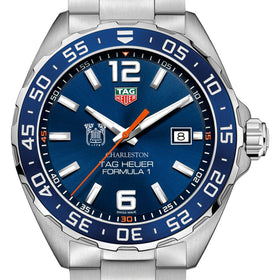 College of Charleston Men&#39;s TAG Heuer Formula 1 with Blue Dial &amp; Bezel Shot #1