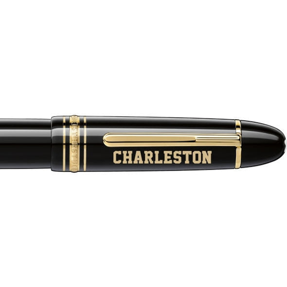 College of Charleston Montblanc Meisterstück 149 Fountain Pen in Gold Shot #2