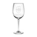 College of Charleston Red Wine Glasses - Made in the USA
