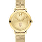 College of Charleston Women's Movado Bold Gold with Mesh Bracelet Shot #2