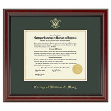 College of William & Mary Diploma Frame, the Fidelitas Shot #1