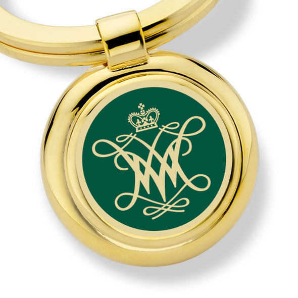College of William & Mary Enamel Key Ring Shot #2