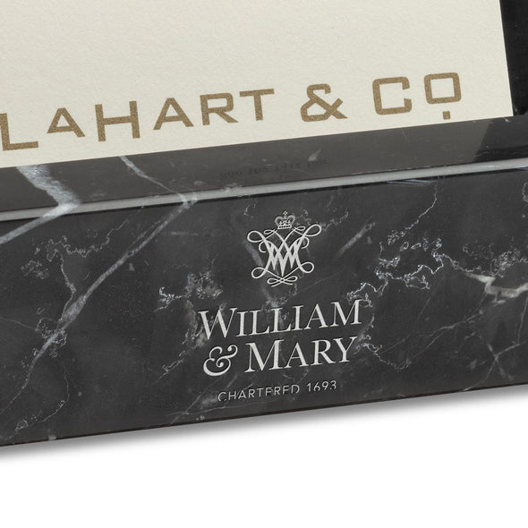 College of William & Mary Marble Business Card Holder Shot #2