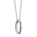 College of William & Mary Monica Rich Kosann "Carpe Diem" Poesy Ring Necklace in Silver