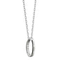 College of William & Mary Monica Rich Kosann "Carpe Diem" Poesy Ring Necklace in Silver Shot #2