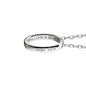 College of William & Mary Monica Rich Kosann "Carpe Diem" Poesy Ring Necklace in Silver Shot #3