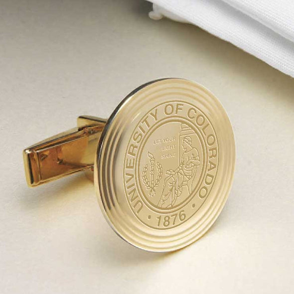 Colorado 18K Gold Cufflinks Shot #2